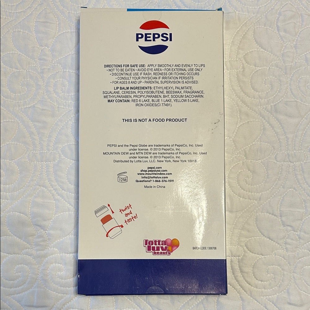Pepsi Lip Balm Set - Picture 2 of 3
